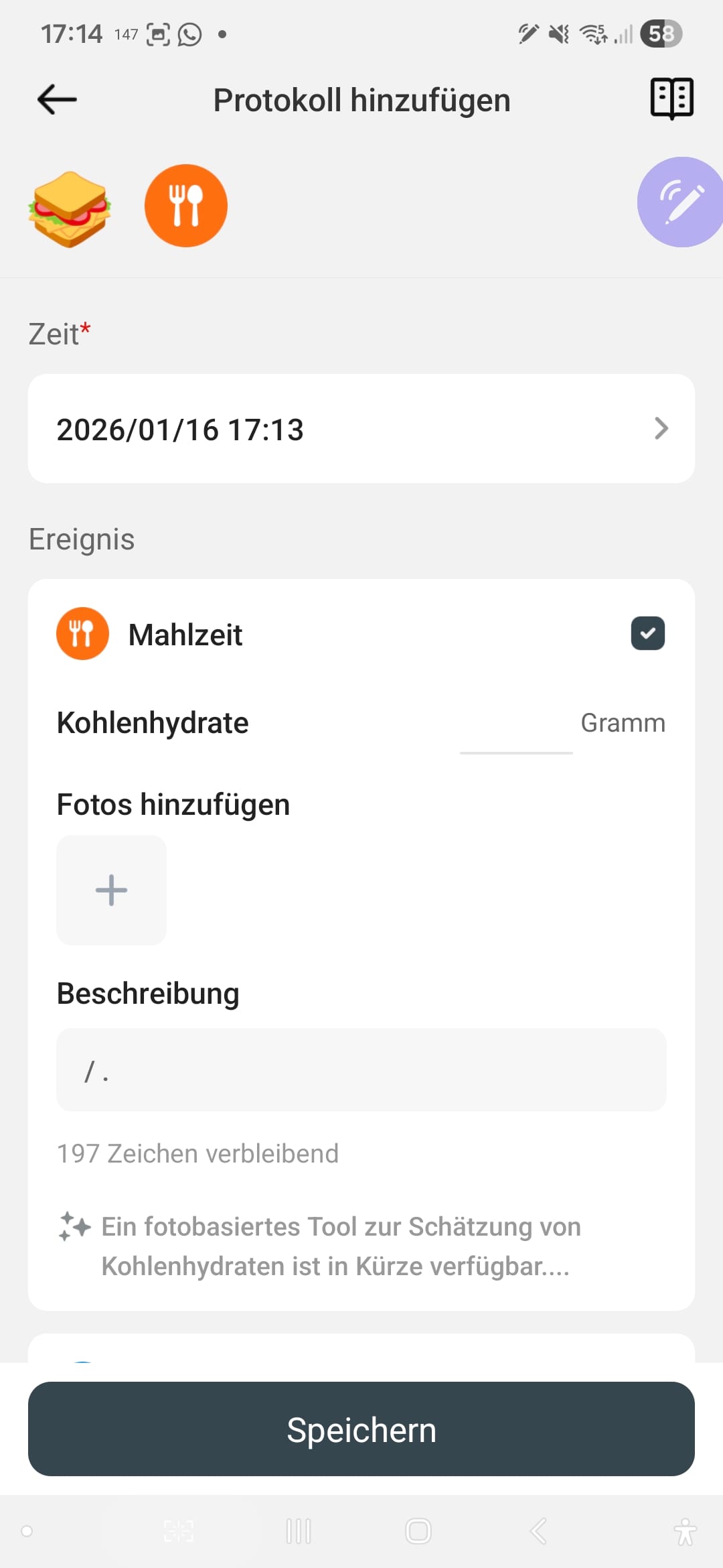 verschiedene App-Ansichten