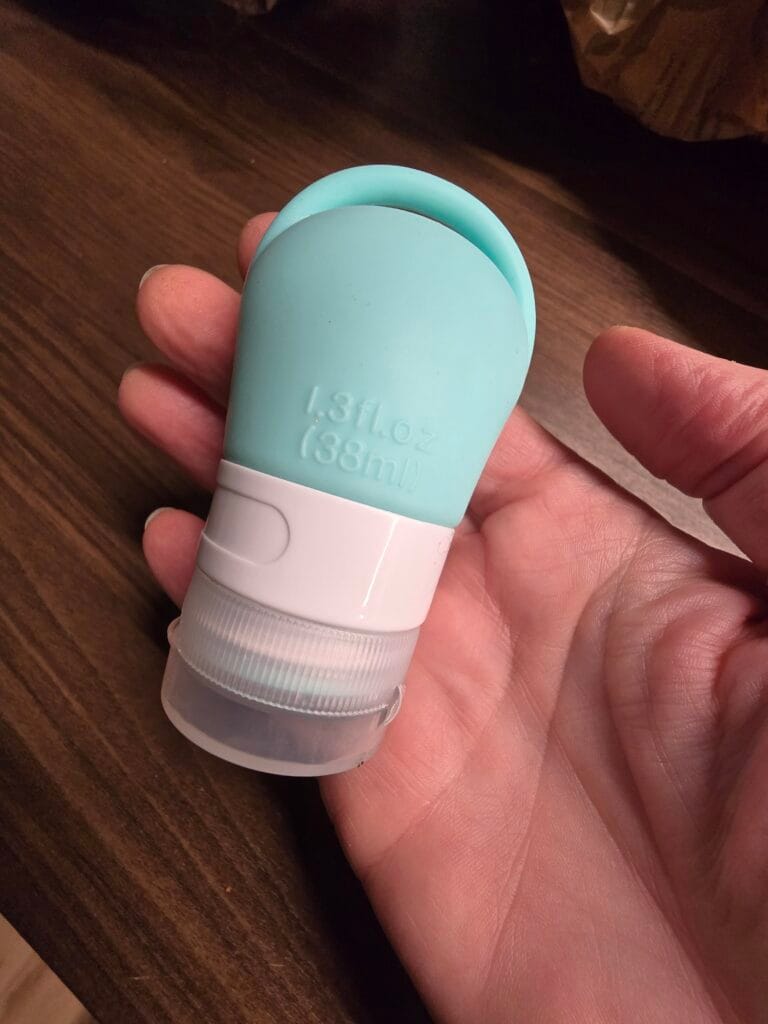 Silikonflasche mit 30 ml Fassungsvermögen 