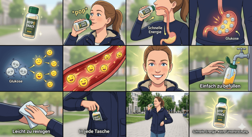 Kleiner aber feiner Hypo-Snack!